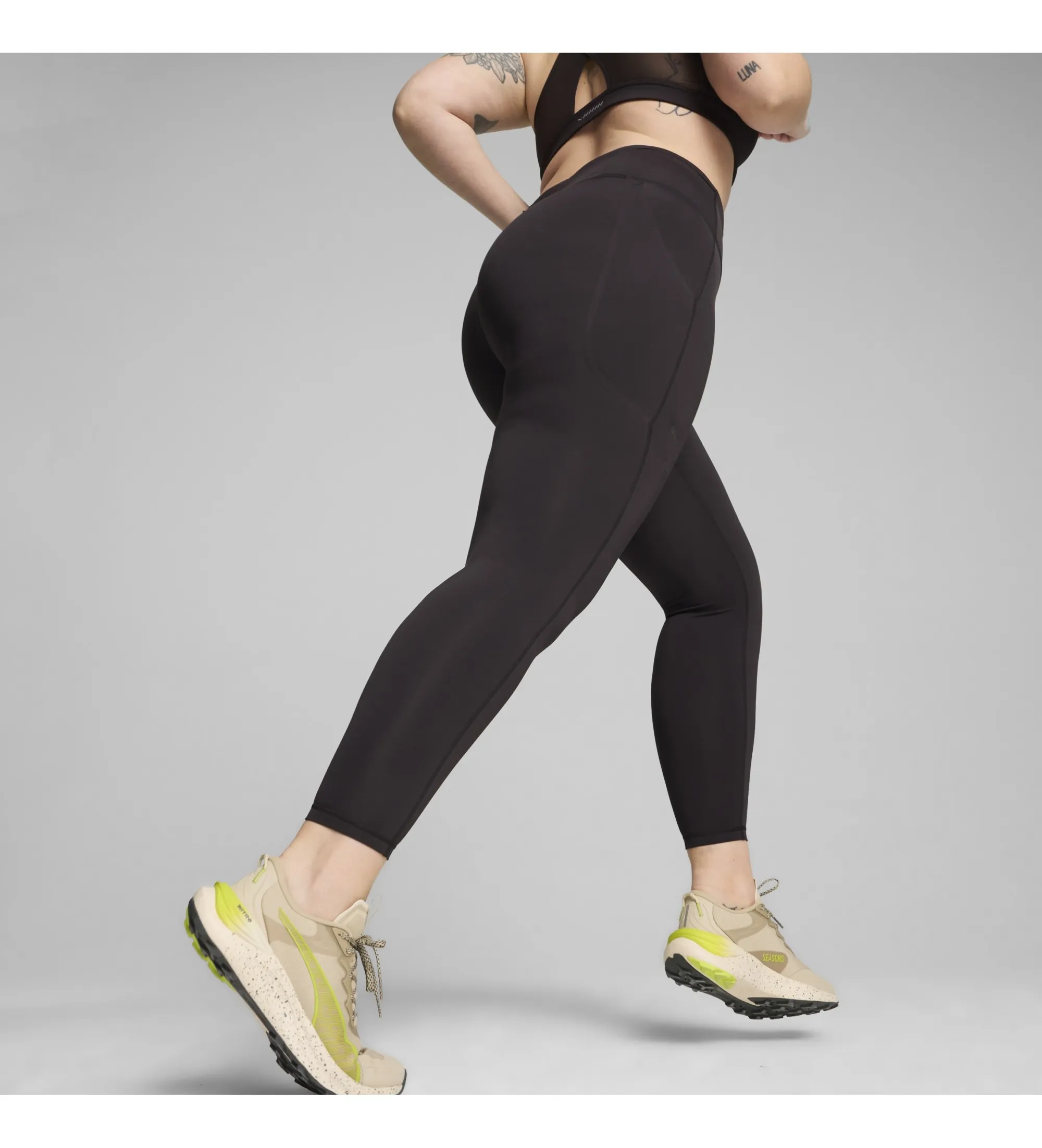 Mallas de running Seasons negro