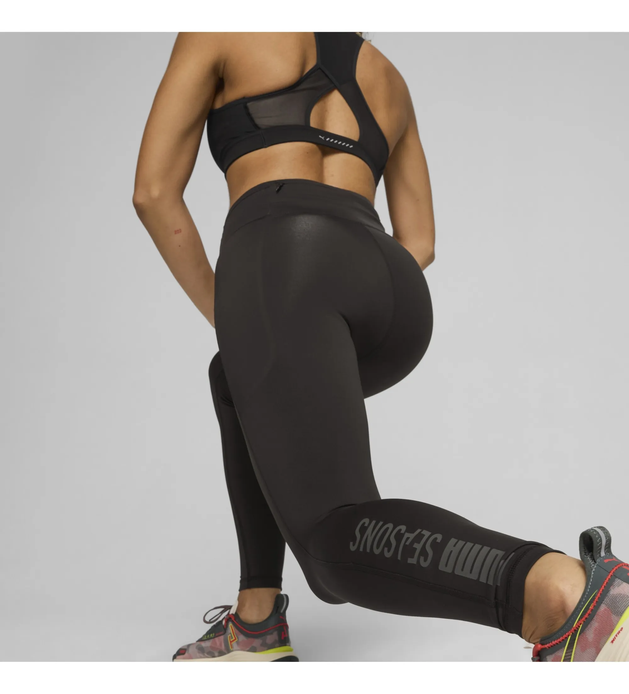 Mallas de running Seasons negro