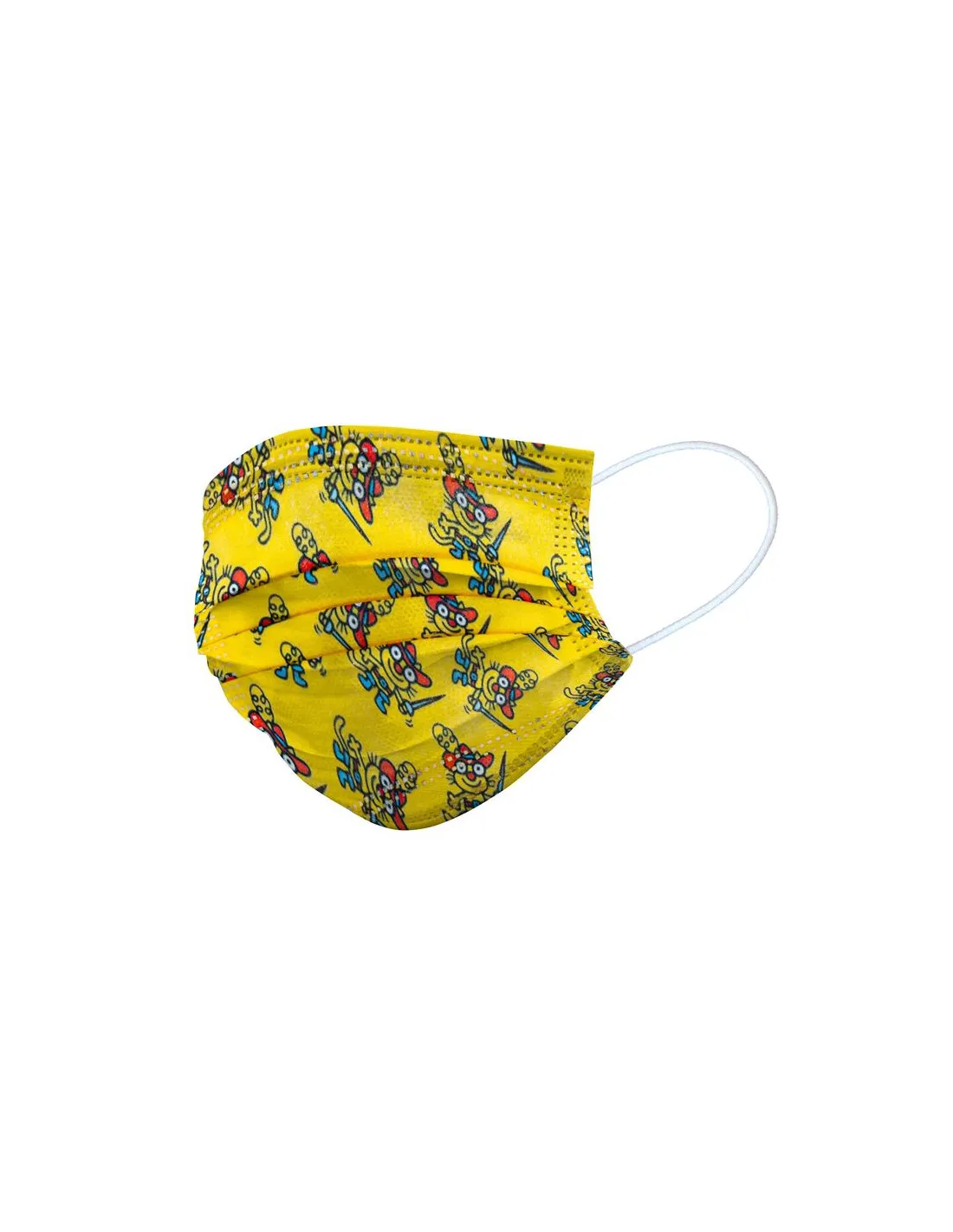 Mascarilla Higiénica Colección Cuentos Kukuxumusu Gato con botas