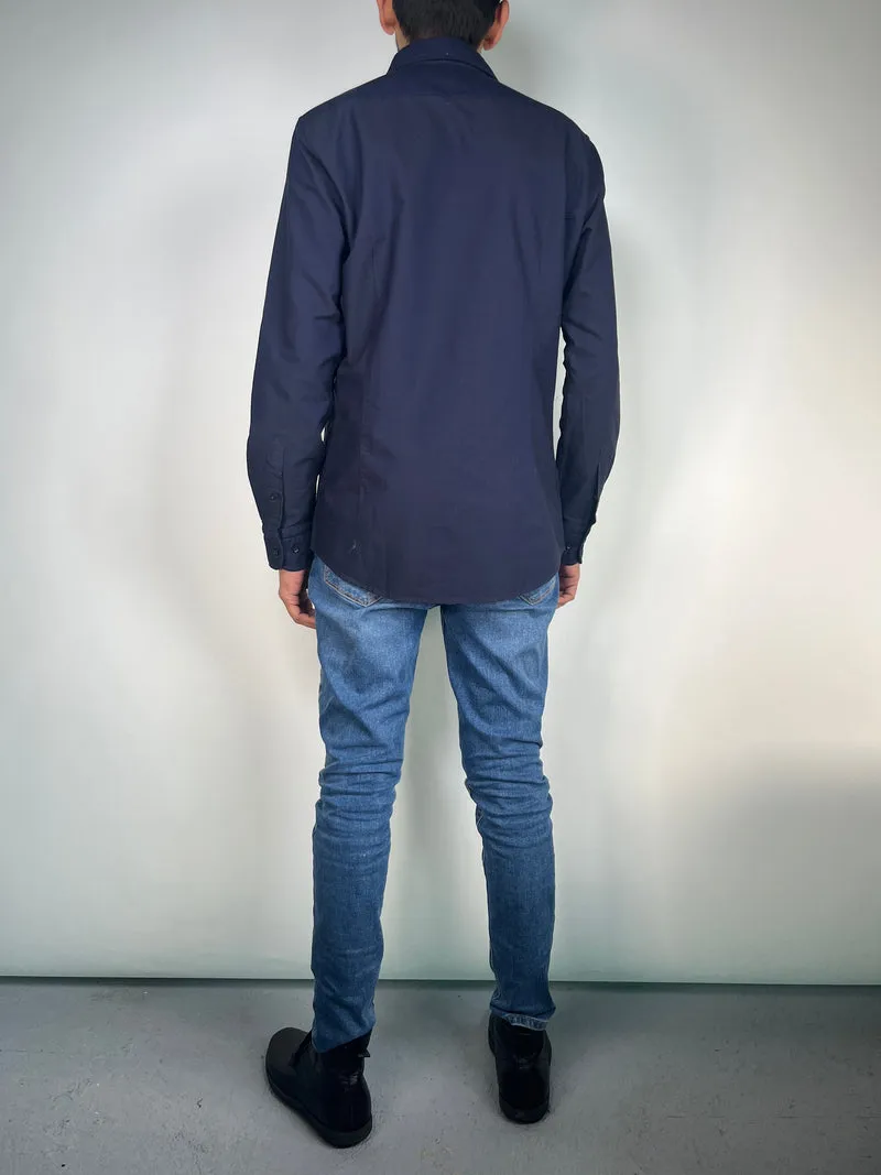 MASSIMO DUTTI Camisa Azul Marino