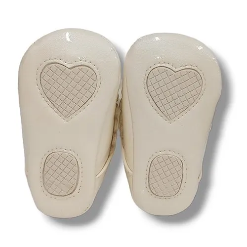Merceditas Peuque Mayoral 9571 CHAROL BEIGE CORDONETS
