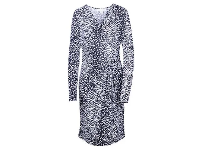 MICHAEL MICHAEL KORS Vestido tubo con estampado de leopardo negro 