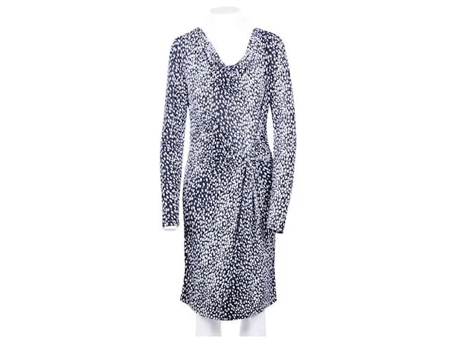 MICHAEL MICHAEL KORS Vestido tubo con estampado de leopardo negro 