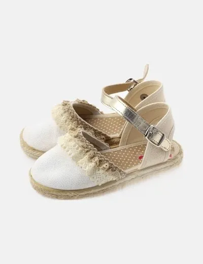 Michu Sandalia beige rafia