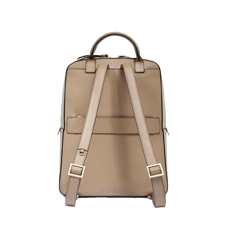 Mochila de Piel Piquadro CA6456W134/BE Color Topo y Gris