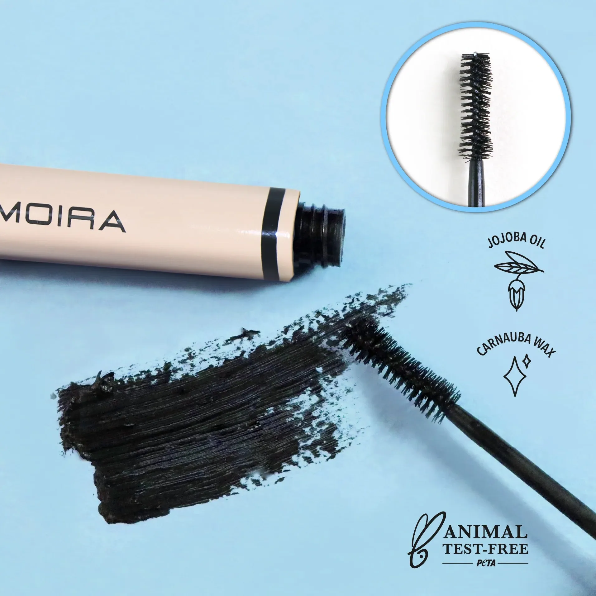 MOIRA Volume And Lifting Mascara Negro