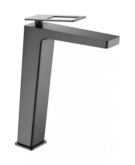 Monomando lavabo alto Suecia Negro