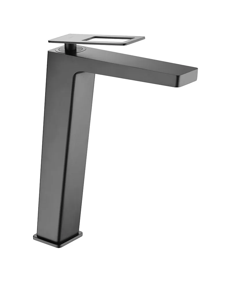 Monomando lavabo alto Suecia Negro