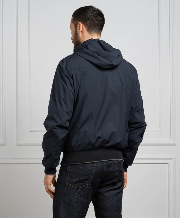 MooRER Blue PAGANINI windbreaker