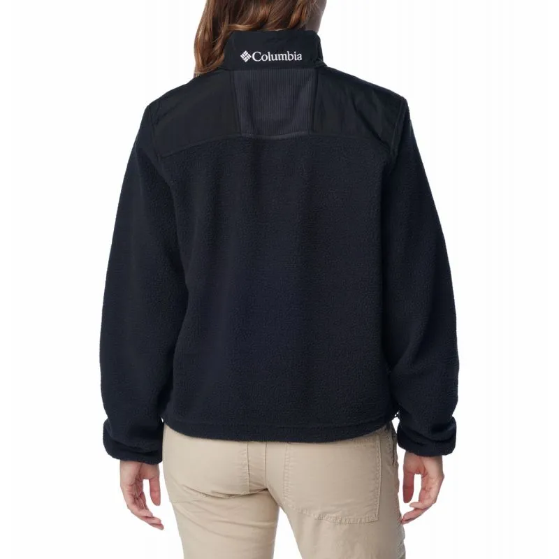 Mujer Columbia Riptide Fleece (Negro, Rosa Salmón)