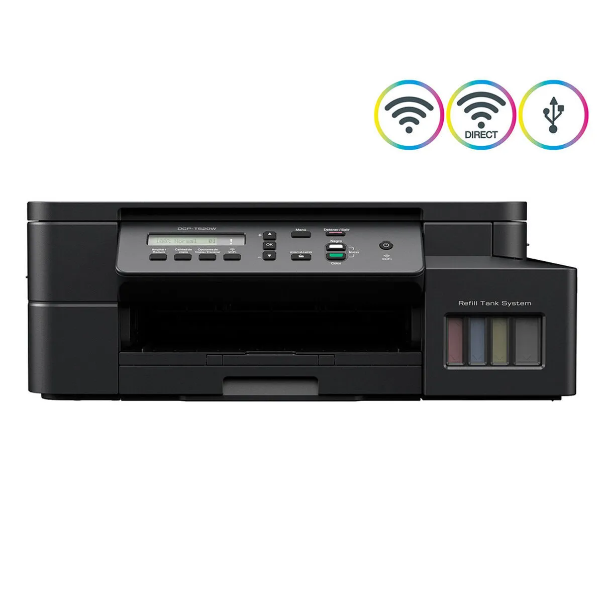 MULTIFUNCIONAL BROTHER TINTA CONTINUA DCPT520W WIFI