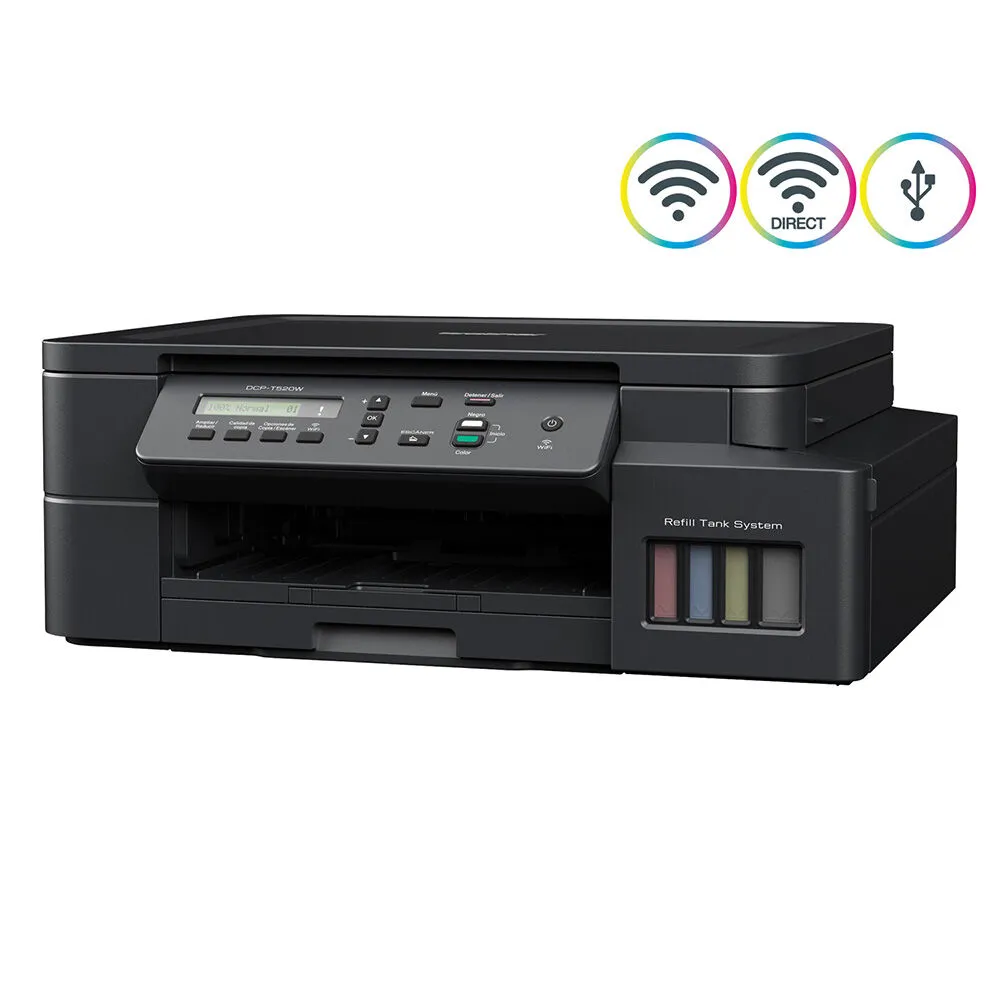 MULTIFUNCIONAL BROTHER TINTA CONTINUA DCPT520W WIFI