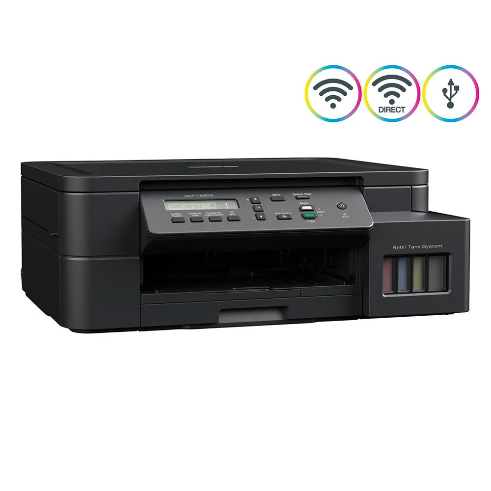 MULTIFUNCIONAL BROTHER TINTA CONTINUA DCPT520W WIFI