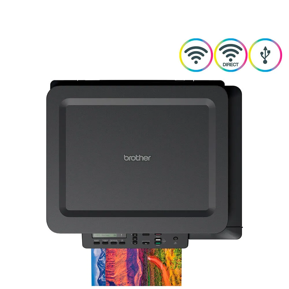 MULTIFUNCIONAL BROTHER TINTA CONTINUA DCPT520W WIFI