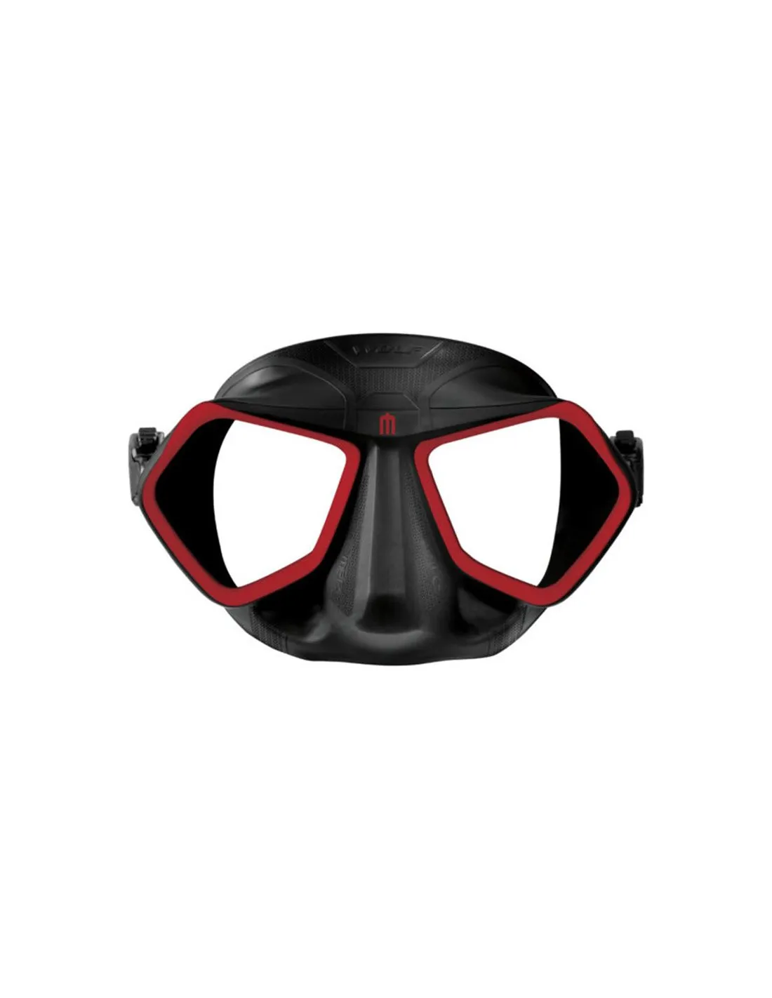 Máscara de Pesca Submarina Omer Wolf Red/Black