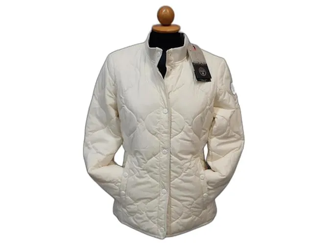 Napapijri Abrigos, Ropa de calle Blanco roto 