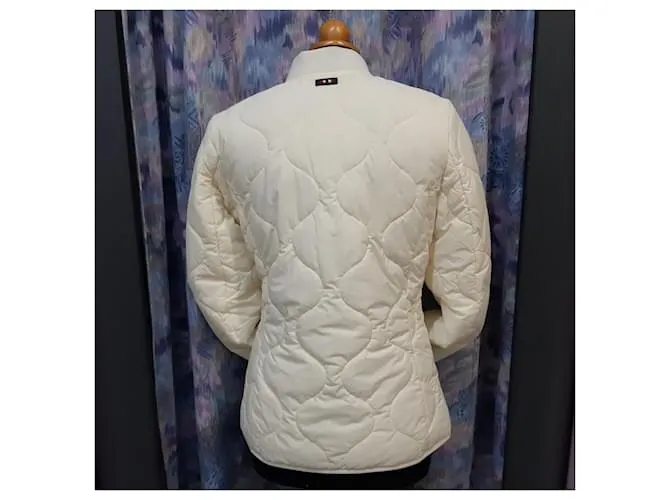 Napapijri Abrigos, Ropa de calle Blanco roto 