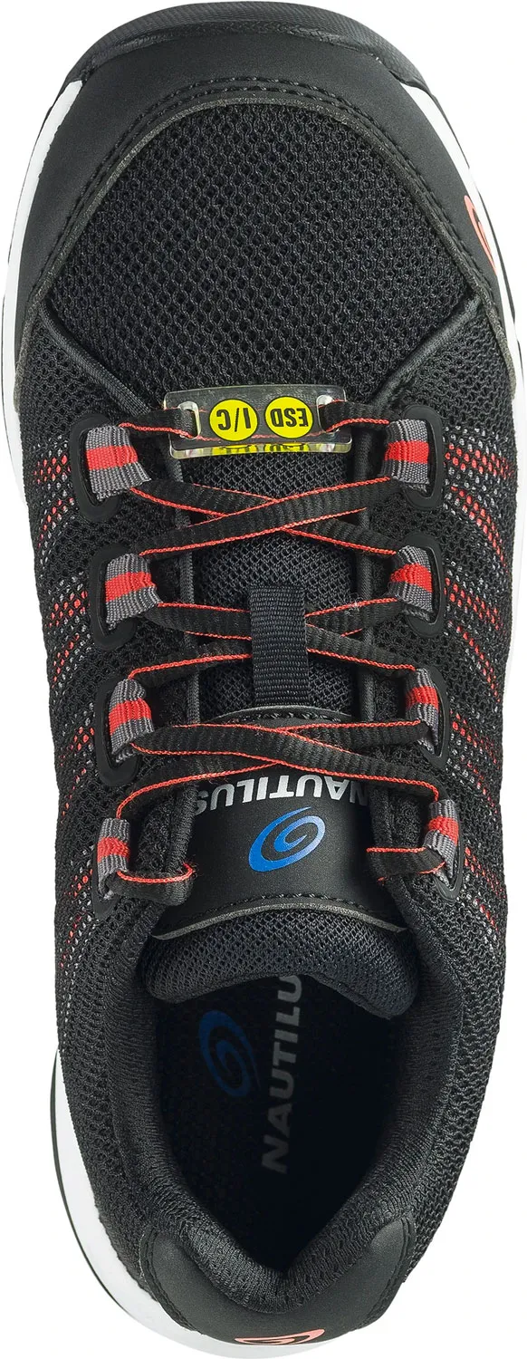 NAUTILUS Deportivo bajo SD con puntera de fibra de carbono color negro/rosa de mujer Nautilus Accelerator