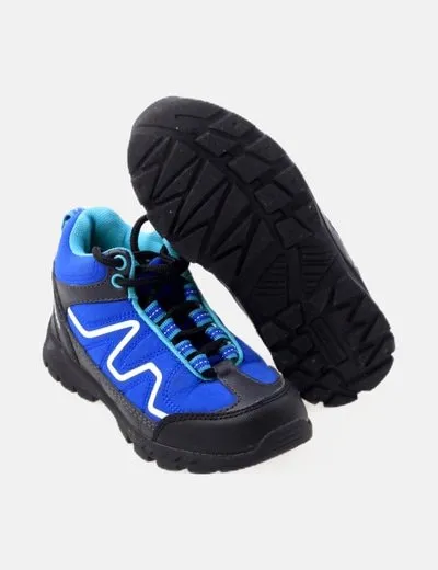 Neak peak Zapatilla azul cordones