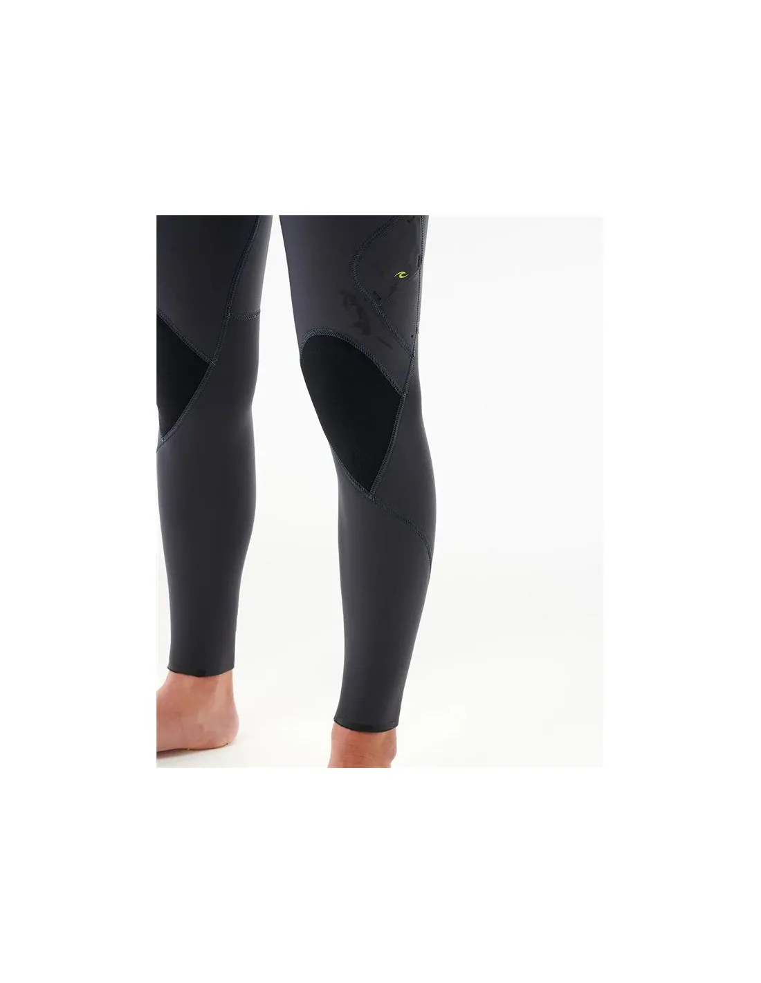Neopreno de Surf Rip Curl E Bomb 3/2 Sin Cremallera Gris Oscuro