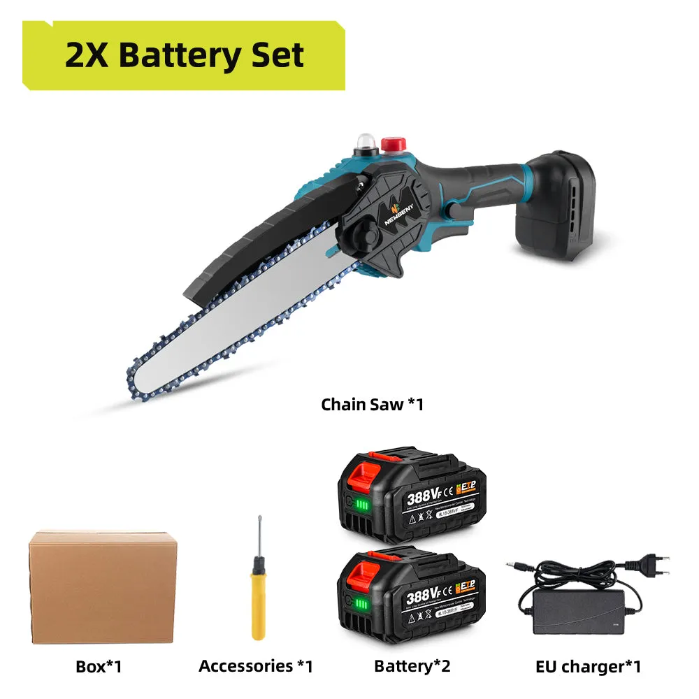 NewBeny 8 Inch Brushless Cordless Chainsaw For Makita 18V Battery