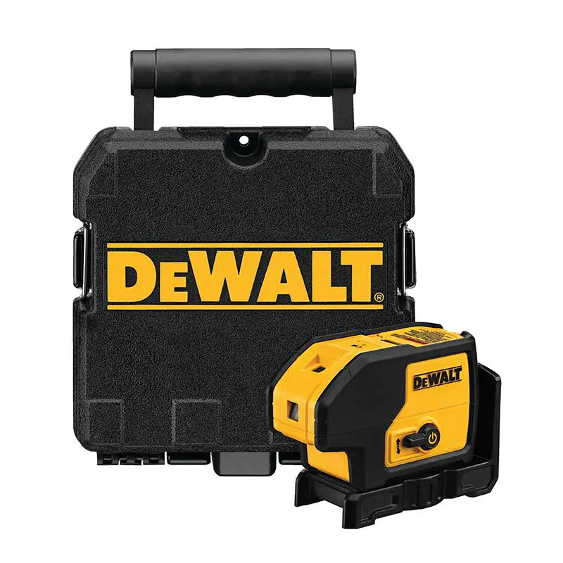 Nivel Láser 3 Puntos Luz Roja Dewalt DW083K 30 m