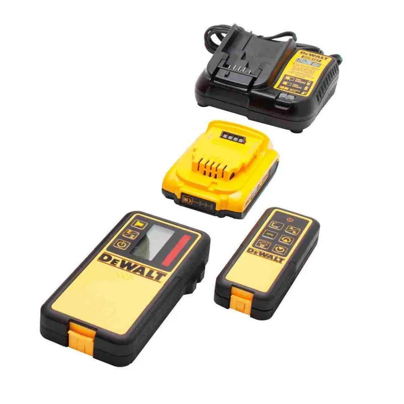 Nivel Láser Rotatorio 20 V Luz Roja 610 Mts Dewalt DW079LR