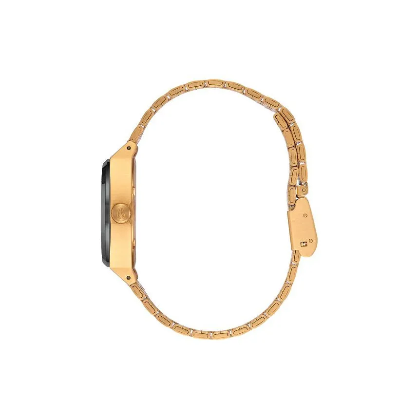 Nixon Reloj Medium Time Teller Gold Black White