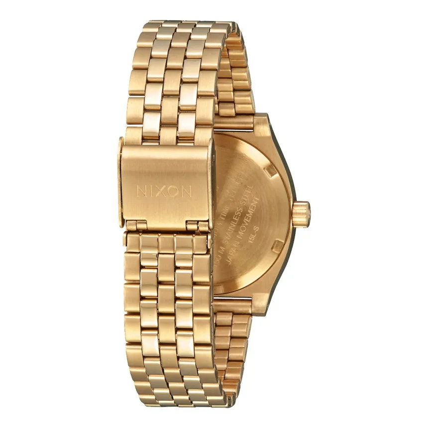 Nixon Reloj Medium Time Teller Gold Black White