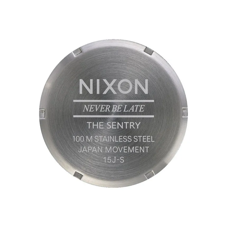 Nixon Reloj Sentry Pack White Brown Tan
