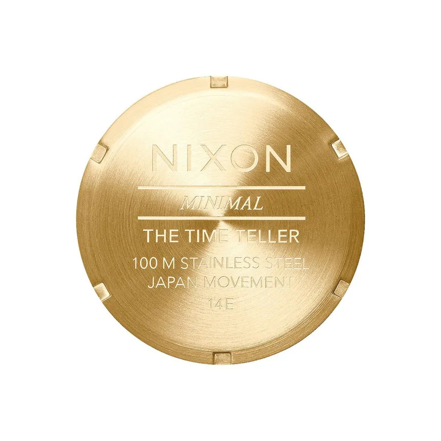 Nixon Reloj Time Teller 37 mm All Gold/Gold