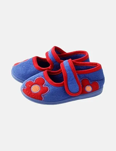 NoName Zapatilla de casa azul