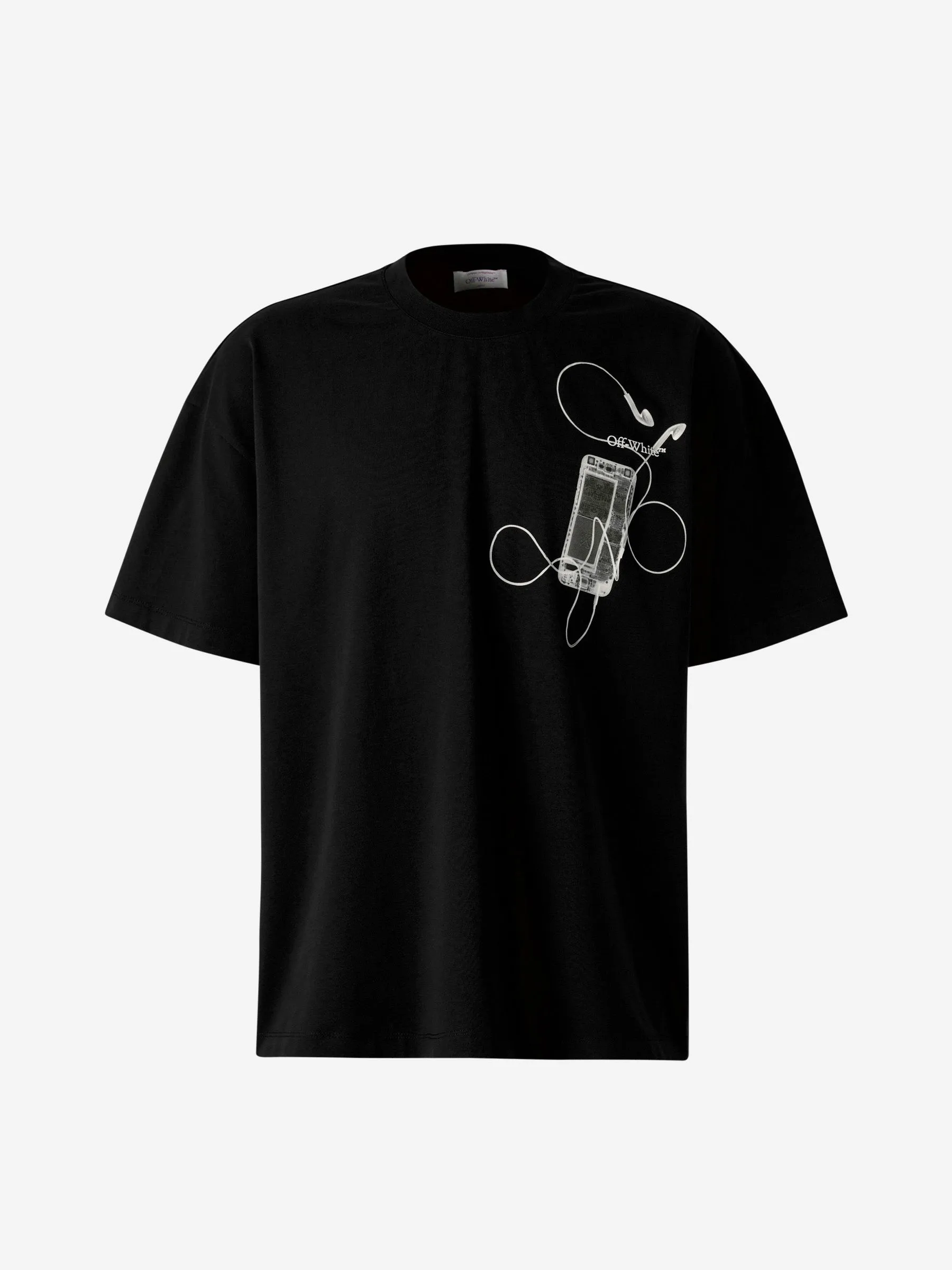 OFFWHITE CAMISETA ALGODóN ESTAMPADA