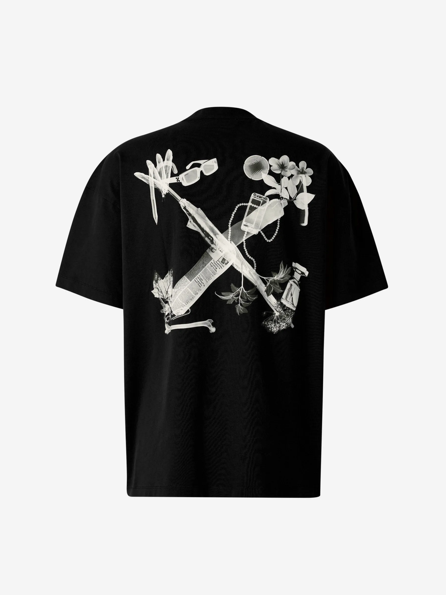 OFFWHITE CAMISETA ALGODóN ESTAMPADA