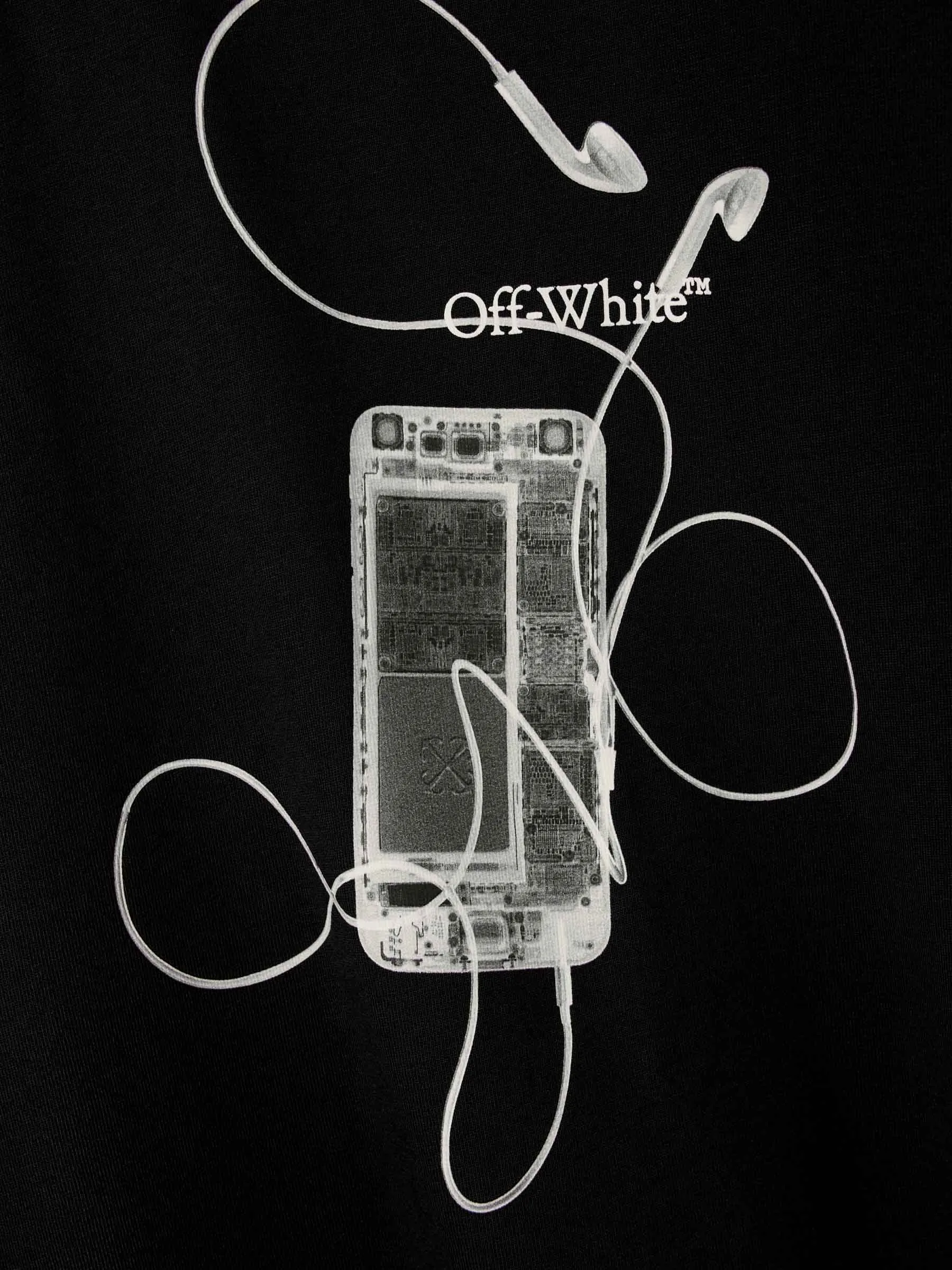 OFFWHITE CAMISETA ALGODóN ESTAMPADA