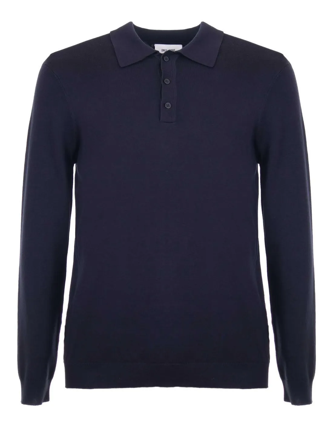 ONLY AND SONS  POLO AZUL MARINO ONSWYLER LIFE REG 22021184 HOMBRE