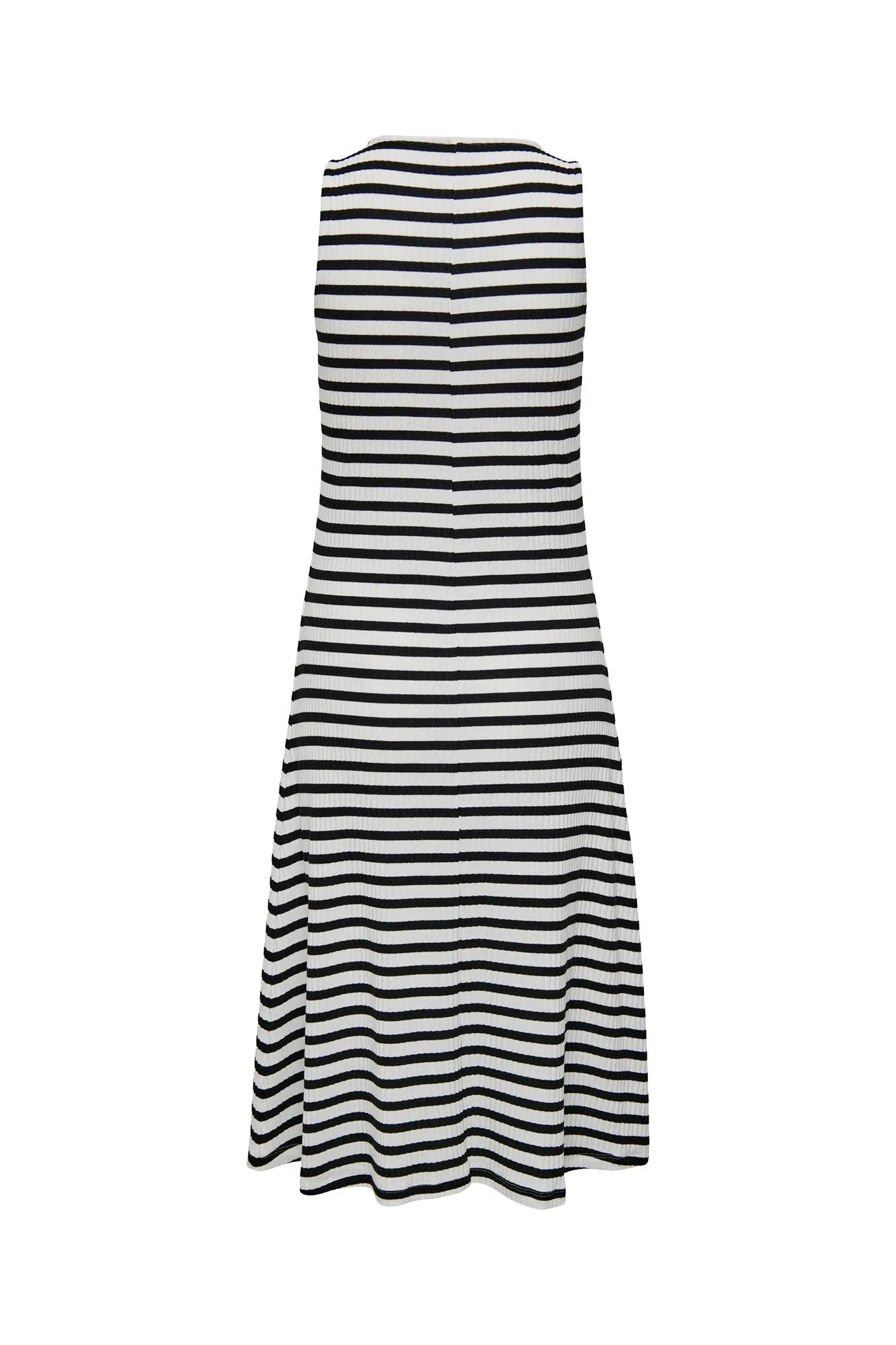 Only Vestido midi a rayas