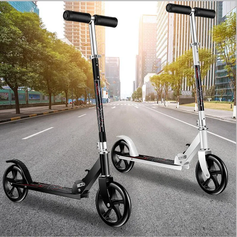 Otros Scooters Razor A5 Lux Kick Scooter Grande 8 ruedas Manejo ajustable plegable Ligero para pasajeros de hasta 220 libras Del