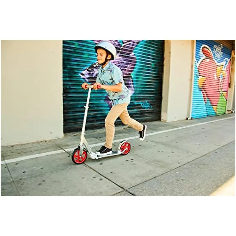 Otros Scooters Razor A5 Lux Kick Scooter Grande 8 ruedas Manejo ajustable plegable Ligero para pasajeros de hasta 220 libras Del