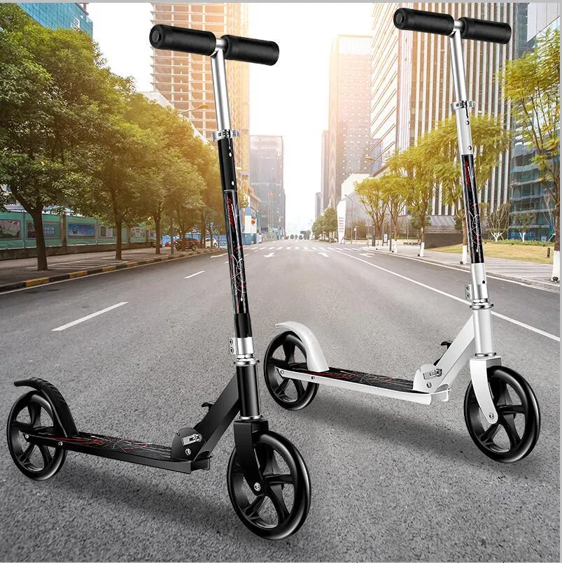Otros Scooters Razor A5 Lux Kick Scooter Grande 8 ruedas Manejo ajustable plegable Ligero para pasajeros de hasta 220 libras Del