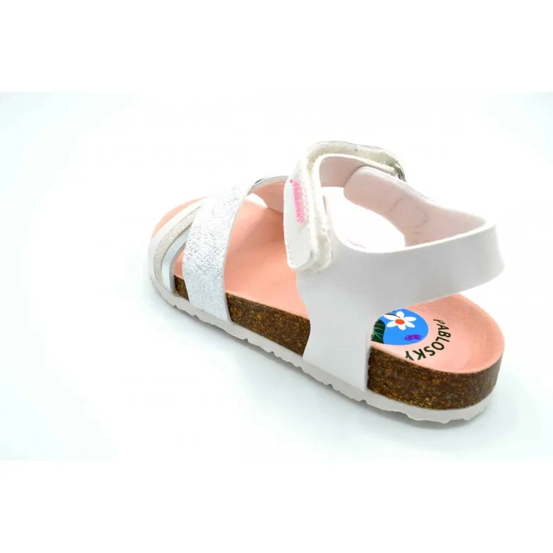 PABLOSKY 483800 CHAMPION BLANCO  SANDALIA BIO PARA NIñA