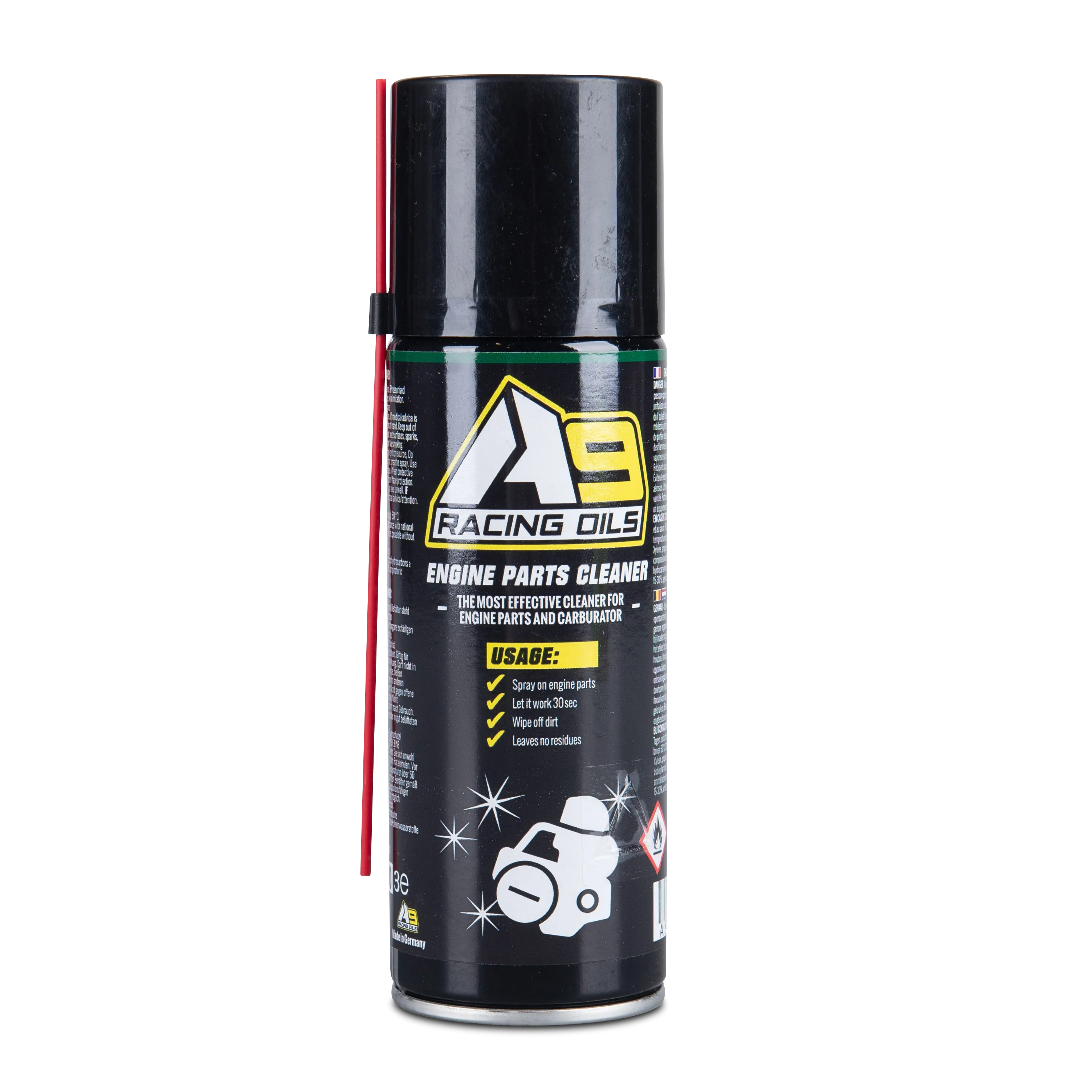 PACK2 ESPRAY LIMPIADOR PIEZAS DE MOTOR A9 RACING 200ML