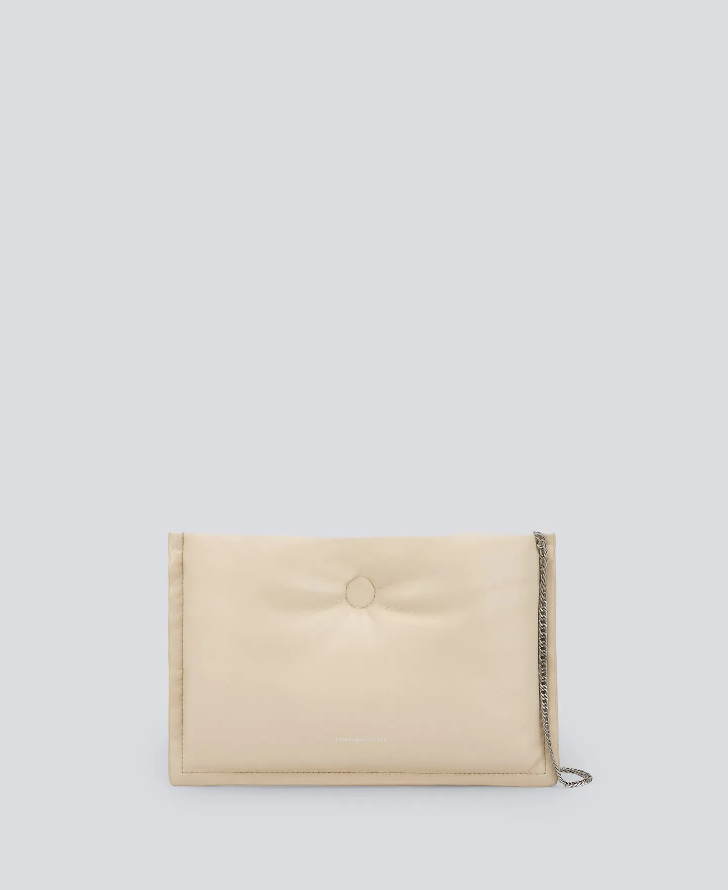 Padded clutch woman