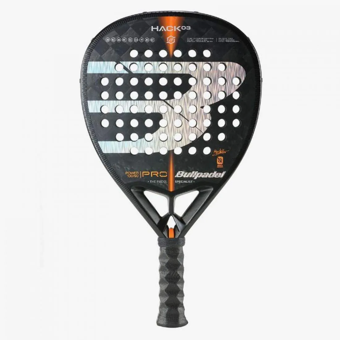 Pala Bullpadel Paquito Navarro Hack 03 Pro 2022 | Bullpadel