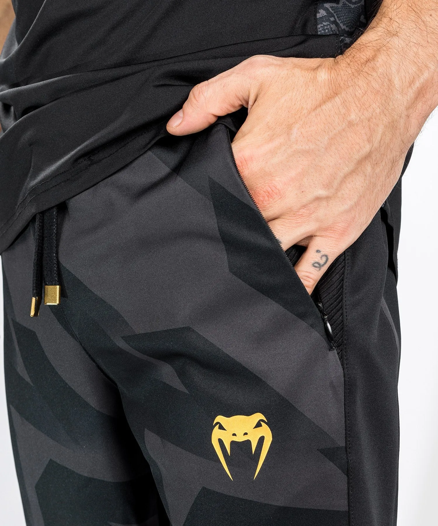 PANTALONES JOGGING VENUM RAZOR  NEGRO/ORO