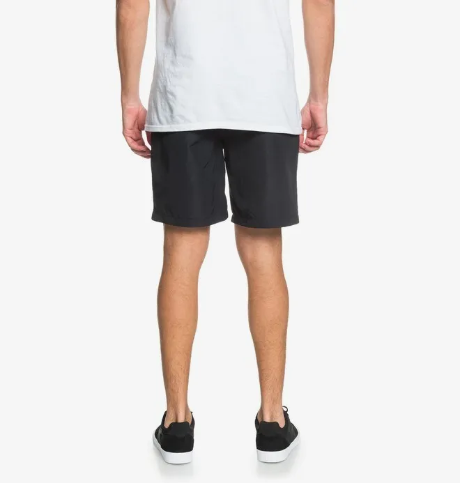 Pantalón corto DC Shoes chándal SHORT ELÁSTICO hombre NAHMAS DAY 18″ BLACK (kvj0) Ref. EDYWS03152 negro