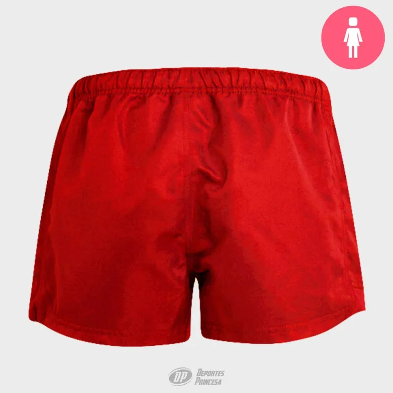 Pantalón juego femenino España Sevens 23/24 rojo