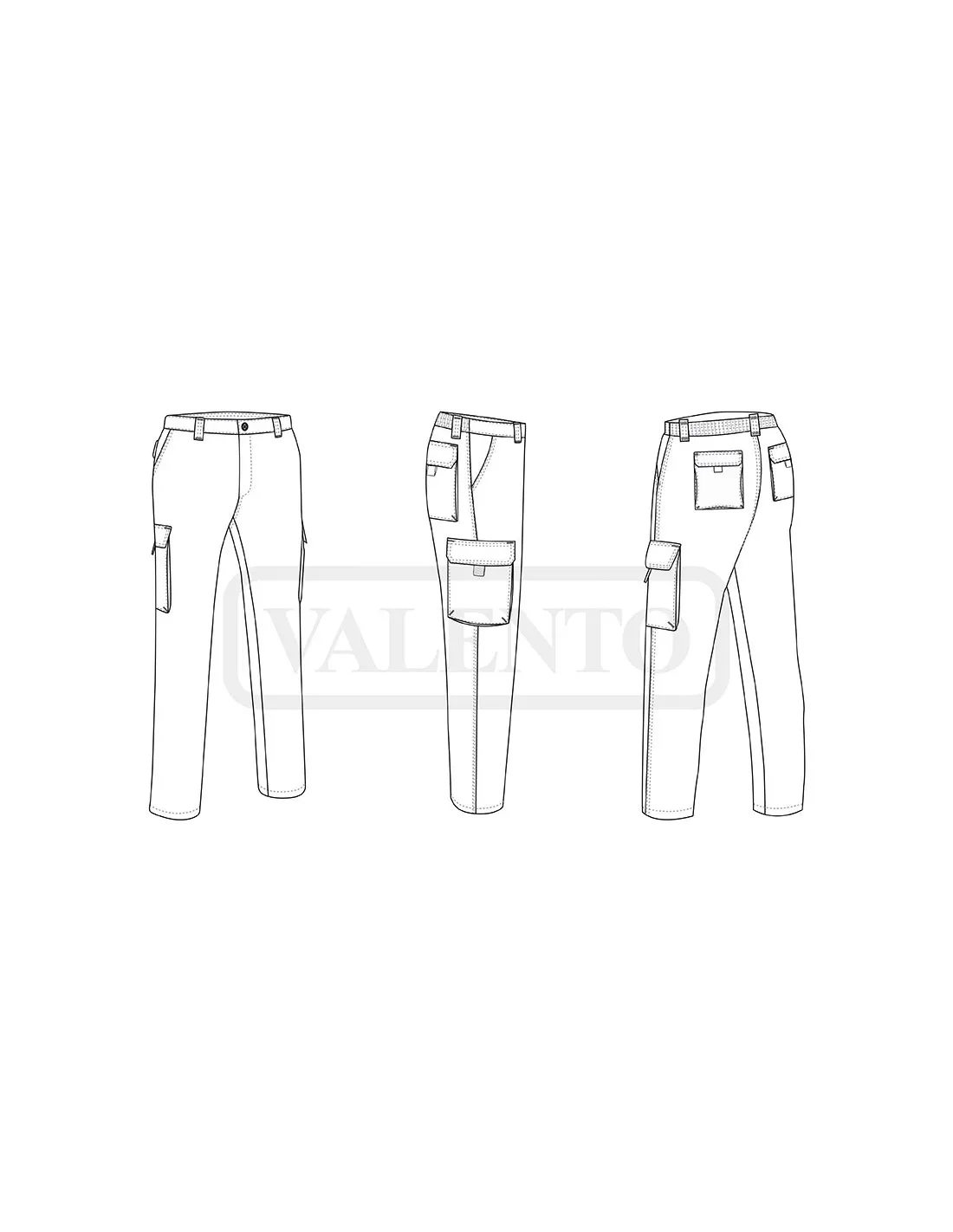 Pantalón multibolsillos Thunder Valento
