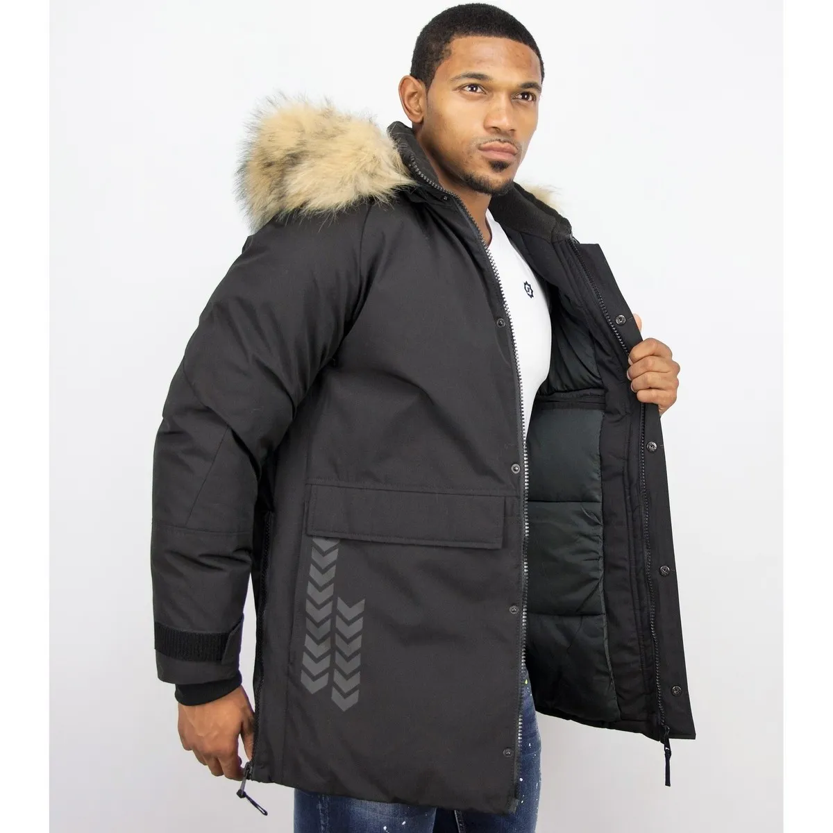 Parkas Hombre Chaqueta De Parka