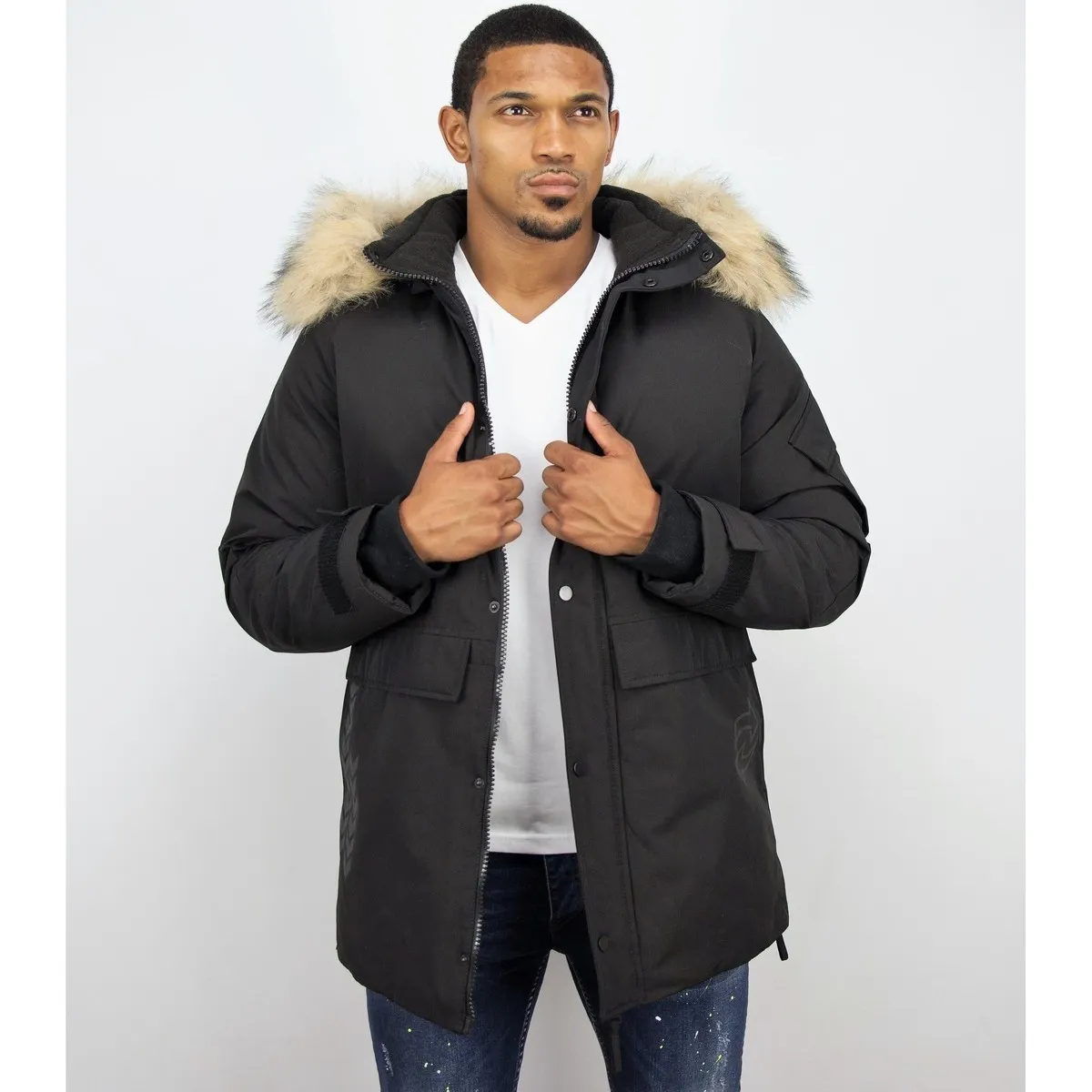 Parkas Hombre Chaqueta De Parka